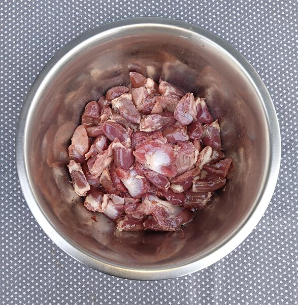 Hähnchenmägen und Herzen gemischt 500g