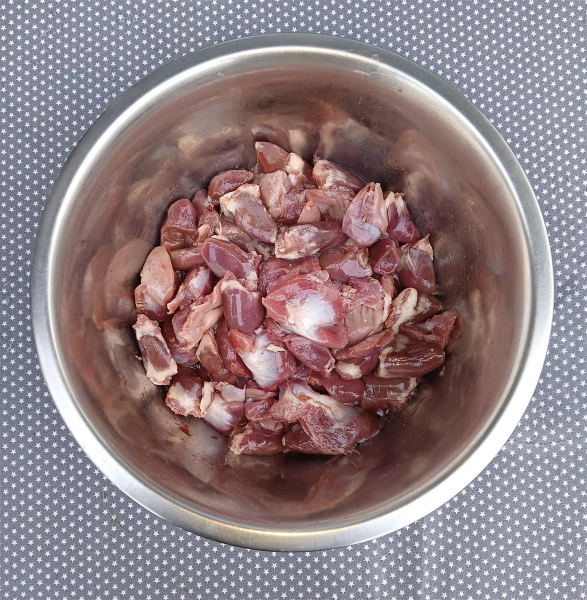 Hähnchenmägen und Herzen gemischt 500g