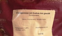 Frostgemüse mit Endivie und Öl fein...