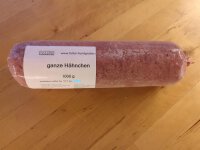 Ganze H&auml;hnchen gewolft 1kg
