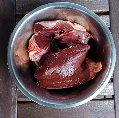 Herz vom Rind am St&uuml;ck 1kg