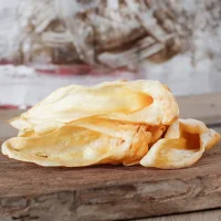 Lammohren ohne Fell, gebrüht, 100g