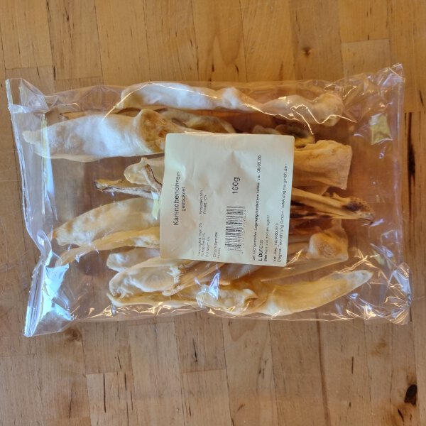 Kaninchenohren getrocknet 100g