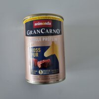 animonda GranCarno Single Protein Supreme - Ross pur 400g